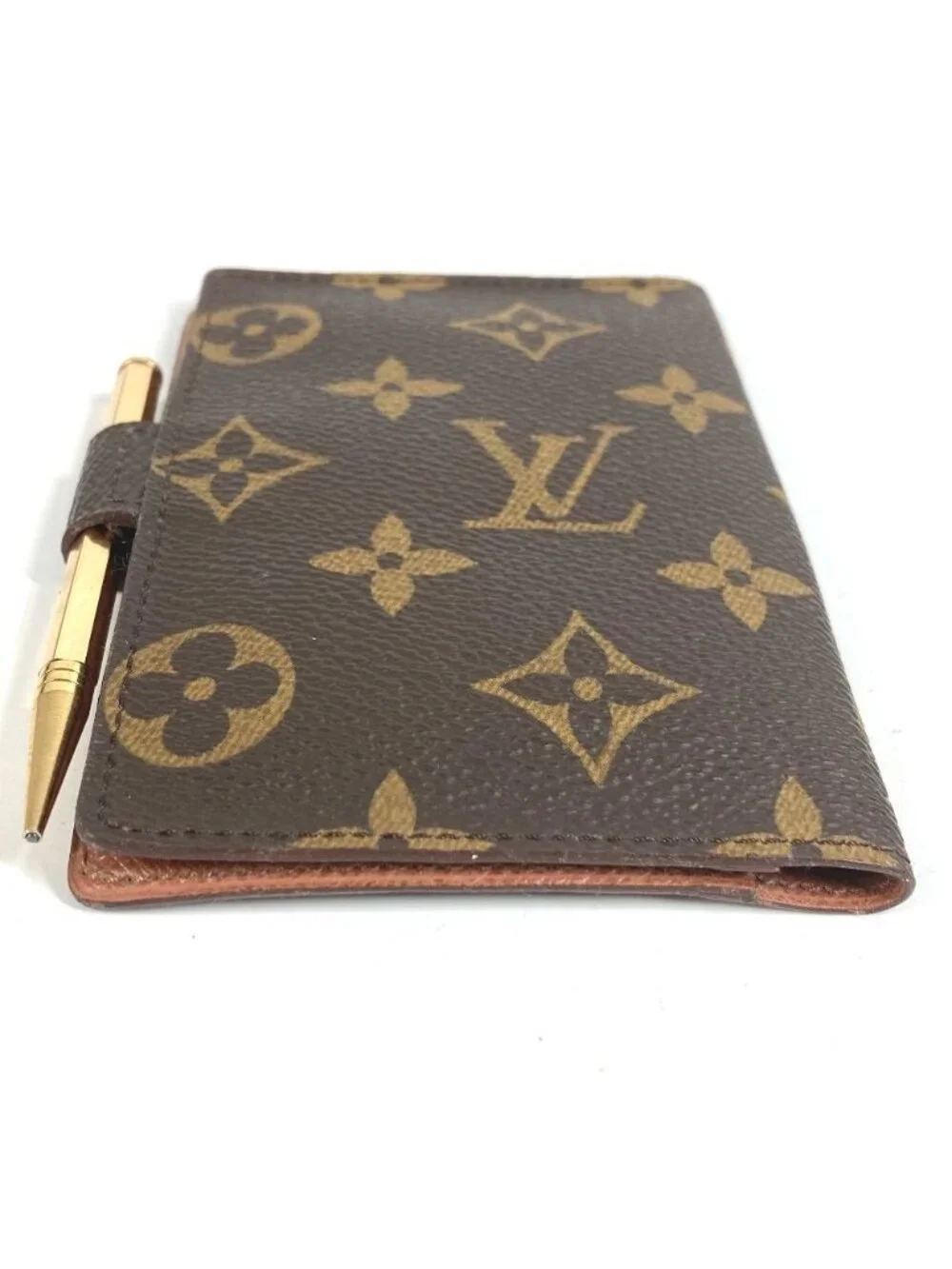 Louis Vuitton Notebook Cover Agenda Mini Monogram Canvas Brown